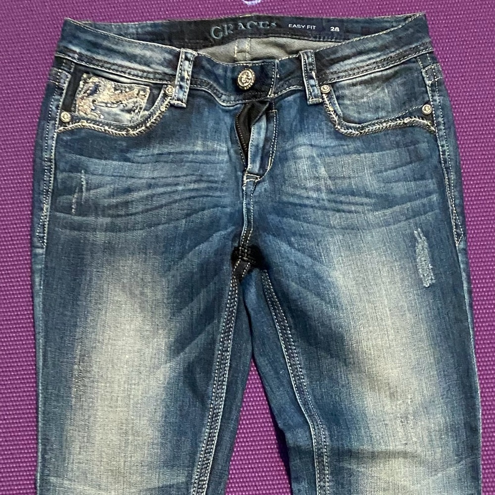 Grace In LA Skinny Jeans- 28